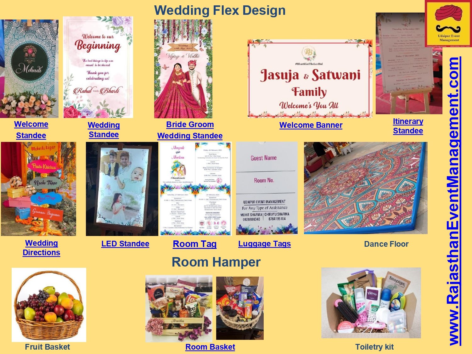 Welcome Banner for wedding in India - Punjab Bagpiper Band